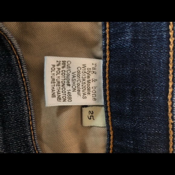 rag & bone 9 inch skinny jean - Picture 3 of 5